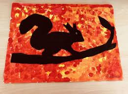 Herbst Basteln Eichhornchen Im Herbst Mit Bildern Kunst Klassenzimmer Eichhornchen Kunst Farben Kunstunterricht