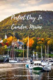 High Above The Harbor On Nearby Mount Battie Stands The Best Place To See Just How Beautiful Camden Maine Maine In The Fall Maine Travel New England Day Trips