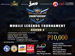 Check spelling or type a new query. Vigorous Army Mobile Legends Championship Season 3 Barangay Luz Cebu 23 August 2021