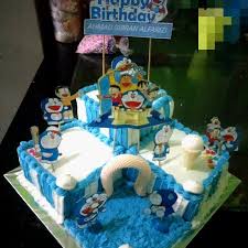 Cara membuat kue ulang tahun pernikahan; Jual Kue Ultah Anak Motif Doraemon Sudutt Kab Bogor Ray S Cake Shop Tokopedia