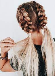 Dutch Braided Pig Tails Hair Styles Braided Hairstyles Easy Long Hair Styles