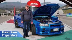 Nissan skyline gtr r34 usata giappone. Nissan Skyline Gt Turbo R34 Esclusiva Guida A Sx Unica Tuning By Alosa Test Al Mugello Youtube