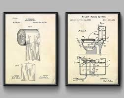 Das gewebte flechtpapier, das beim basteln entsteht, eignet. Toilette Papier Poster Toilette Patent Druck Toilette Wand Etsy