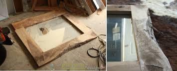 I love the look of old chippy barn wood but finding the real deal for under a million dollars here in tucson is next to impossible. How To Build And Decorate With Rustic Mirror Frames