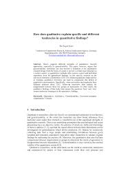 Example title for concept paper. Strengths And Weaknesses Of Qualitative Quantitative Cultural Assessment Download Table
