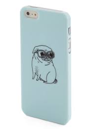 Wisdom By Winston Iphone 5 5s Case Snap On This Sky Blue Iphone Case And Youll Be Feeling Smart Indeed Blu Pug Phone Case Phone Case Accessories Phone Cases