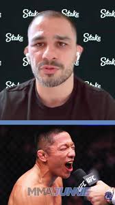 "I'm very glad he made this callout. Maybe the only guy I can make trash  talk with is Kyoji Horiguchi.", Alexandre Pantoja is all-in