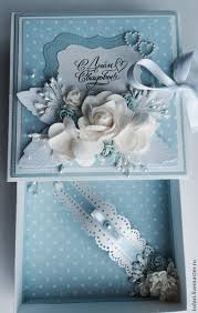 коробка для денег на свадьбу своими руками мастер класс Kupit Korobochka Dlya Deneg Nezhno Golubaya Korobochka Dlya Deneg Dlya Denezhnogo Podarka Dlya Deneg Podarok Korobochki Korobki Svoimi Rukami Samodelnye Otkrytki