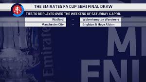 4th february 2020the fa cup competition is pretty unique in its size and the potential for 'giant killer' situations to take place. The Emirates Fa Cup Emirates Fa Cup Semi Final Draw Facebook