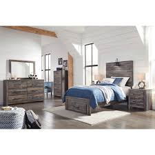 Whether you're drawn to sleek modern design or distressed rustic textures, ashley homestore combines the latest trends with comfort and quality at a price that won't break the bank. Ashley Furniture Signature Design Drystan B211 T Bedroom Group 10 Twin Bedroom Group Del Sol Furniture Bedroom Groups