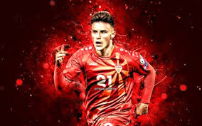 Elif elmas profile), team pages (e.g. Download Wallpapers Elif Elmas 4k North Macedonia National Team Soccer Footballers Red Neon Lights Macedonian Football Team Elif Elmas 4k For Desktop Free Pictures For Desktop Free