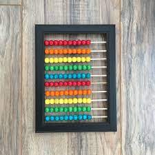 See more ideas about abacus, steel wall art, art wall kids. Diy Abacus Wall Art The Inspired Hive