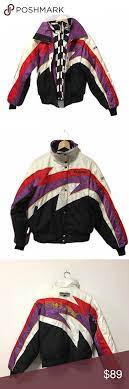 Vintage Polaris Indy Ski Jacket Checkered Coat M Checkered Coat Ski Jacket Jackets