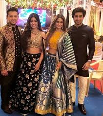 Bepanah Sangeet Outfit Indian Designer Wear Jennifer Winget