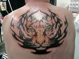 Common placement of tiger tattoos for men. 53 Angry Tiger Tattoos On Back