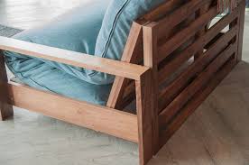 Panama Modern Futon Sofa Bed Natural Bed Company