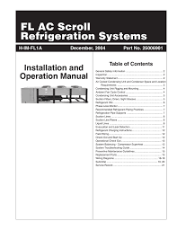 Heatcraft Refrigeration Products H Im Fl1a Users Manual