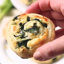 Spinach Feta Pinwheels Video Recipe Video Puff Pastry Recipes Appetizers Pastry Appetizer Spinach And Feta