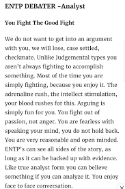 That S Why Whenever I Debate With Some Of My Friends I Just Laugh Deep Inside Cause I M Just Really Playing With Th Entp Entp Personality Type Entp And Intj