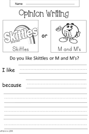 Free Kindergarten Opinion Writing Printable Kindermomma Com Opinion Writing Kindergarten Elementary Writing Homeschool Writing
