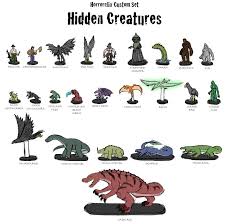 Hidden Creatures Fantasy Creatures Giant Monster Movies Strange Beasts