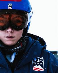 MovingRightAlong…next stop 🔜 land of 🎅+🦌+🥶+❄️+✨. 📷: Dawsy // U.S. Ski  & Snowboard Team