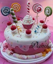 Candy Cake Per La Mia Principessa Torte Idee Torta Torte Di Compleanno Per Bambini