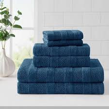 The 24x48 bath towels are packed 24 per case, per color. 6pc Quick Dry Bath Towel Set Cannon Target