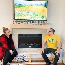 If you have carpet you are going to want to cut that. Diy Electric Fireplace Surround How To Build It Free Instructions