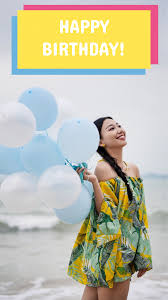 Cute Happy Birthday Instagram Story Ideas Story Template With Happy Birthday Caption Happy Birthday Captions Birthday Captions Cute Stories