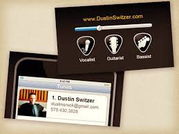 26 music business card templates psd ai word from musician business card examples , image source: Musician Business Cards Bullzeye Design
