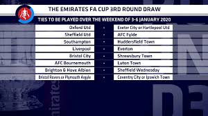 | who have arsenal drawn? The Emirates Fa Cup 2019 20 Emirates Fa Cup Third Round Draw Facebook