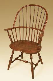 cherry sack back windsor armchair