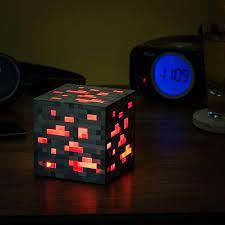 Thinkgeek Inc Minecraft Light Up Redstone Ore In 2021 Minecraft Light Minecraft Redstone Gaming Decor