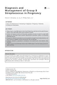 Image result for Group B Streptococcus Prophylaxis