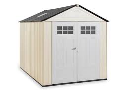 Features of this 10x10 gable shed. Rubbermaid 7 X 10 Outdoor Resin Storage Shed Maple Walmart Com Walmart Com