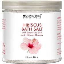 Majestic Pure Hibiscus Flower Bath Salt Intense Moisture Pure Products Bath Salts Bath Salts Homemade