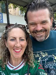 When you meet somebody from Ballycroy at a Gaelic football event in Hanoi!  :-)