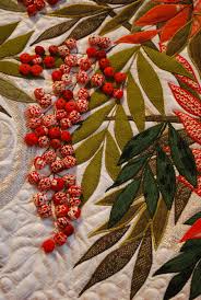 Art Deco Renouveau Edredons Fleuris Courtepointes Japonaises Fleurs De Broderie A La Main