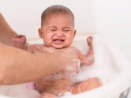 The most common bath time issue is the fear of getting soap in one's eyes. Why Does My Baby Hate Baths And What Can I Do About It Babycentre Uk