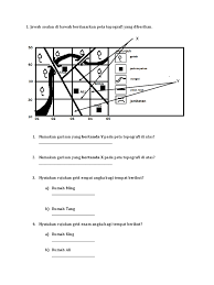 7/30/2019 soalan peperiksaan kh tingkatan 2 1/201. Latihan Geografi Tingkatan 2 Peta Topografi