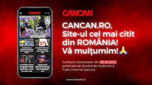 OFFICIAL FIGURES. CANCAN.RO the most read site in Romania on May 8! -  Royals Blue