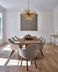 The legs of the chair are also given slant design that suits the back well. 40 Simply But Elegant Dining Room Decoration Ideas Minimalist Dining Room Dining Room Interiors Modern Dining Room