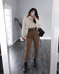 Cute And Trendy Fall Outfits Ideas For School School Outfits Fall Outfits Trendy Fall Outfits School Casual Outf Looks Coturno Moda Looks Vintage Femininos