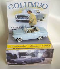 Parties in florida and san diego claimed to. Columbo Peter Falk Peugeot 403 Movie Car In Box And Display Superb Item Look Columbo Columbo Peter Falk Peter Falk