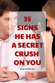 Maybe there's a friend or work colleague who you either way, it's helpful to know this information. 35 Signs He Has A Secret Crush On You Pay Attention Love Facts About Guys Facts About Guys Crush Facts