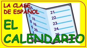 The Calendar In Spanish Months Of The Year El Calendario Los Meses D Months In A Year Spanish Calendar