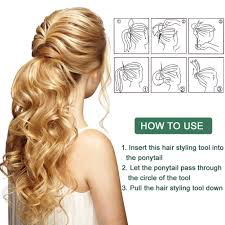 5 out of 5 stars. Buy Hair Braid Accessories Ponytail Maker 5 Pairs Plastic Topsy Hair Tail Tools French Braid Accessories Loop Hair Kit For Hair Styling Online In Ecuador B07zmzdnzk