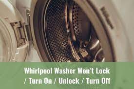 Try pulling the handle again to see if the door opens. Whirlpool Washer Won T Lock Turn On Unlock Turn Off Ready To Diy