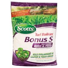 How to get rid of carpetgrass. Scotts Turf Builder Bonus Southern Weed Feed Shop Fertilizer At H E B